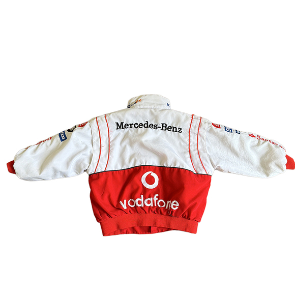 Mercedes-benz vintage Lewis Hamilton Vodafone McLaren Mercedes F1 racing jacket - Picture 4 of 9